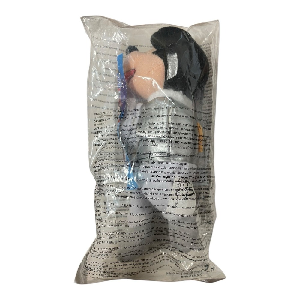 McDonald's 2000 Disneyland Paris Happy Meal‎ Toy Space Mickey Mouse Plush